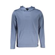 Blauw Hoodie - Sportieve Elegantie Calvin Klein , Blue , Heren