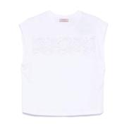 Witte T-shirts en Polos Twinset , White , Dames