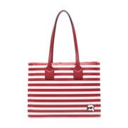 Ikon Nylon Square Tote Karl Lagerfeld , Multicolor , Dames