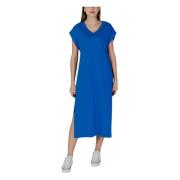 Lente/Zomer Dames Jurken Collectie b.young , Blue , Dames