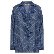 Jelena Boarda Shirt MOS Mosh , Blue , Dames