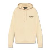 Underground Hoodie AllSaints , Beige , Heren