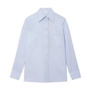 Flanellen Shirt van Stella McCartney Stella McCartney , Blue , Dames