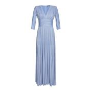 Elegante hemelsblauwe jurk Liu Jo , Blue , Dames