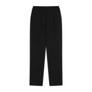 Zwarte hoge taille broek Pinko , Black , Dames