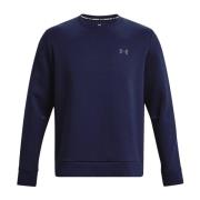 Blauwe Fleece Crew Sweater Under Armour , Blue , Heren