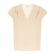 Stijlvolle TOP voor je garderobe Genny , Beige , Dames