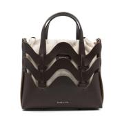 Dune Amar Medium Tote Bag Zanellato , Brown , Dames