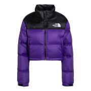 Puffer Jacket The North Face , Purple , Dames