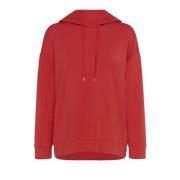 Zachte Hoodie Sweatshirt Scarlet InWear , Red , Dames