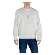 Onbedekte Sweatshirt Lente/Zomer Collectie Armani Exchange , Beige , H...