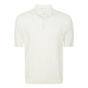 Witte Katoenen Polo Shirt Filippo De Laurentiis , White , Heren