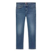 Slim Jeans Collectie met Geregenereerd Katoen Tommy Jeans , Blue , Her...