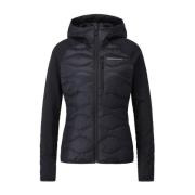 Sportieve donsjas met capuchon Peak Performance , Black , Dames