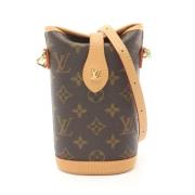 Pre-owned Canvas crossbody-bags Louis Vuitton Vintage , Brown , Dames