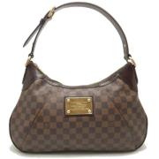 Pre-owned Plastic handbags Louis Vuitton Vintage , Brown , Dames