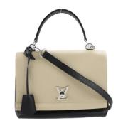 Pre-owned Leather louis-vuitton-bags Louis Vuitton Vintage , White , D...