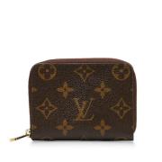 Pre-owned Canvas wallets Louis Vuitton Vintage , Brown , Dames