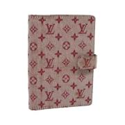 Pre-owned Canvas home-office Louis Vuitton Vintage , Red , Dames