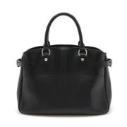 Pre-owned Leather handbags Louis Vuitton Vintage , Black , Dames