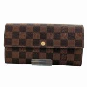 Pre-owned Canvas wallets Louis Vuitton Vintage , Brown , Dames