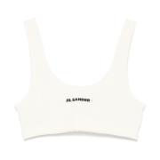 Wit Sea Kleding Badpak Bh Jil Sander , White , Dames