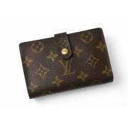 Pre-owned Canvas wallets Louis Vuitton Vintage , Brown , Dames