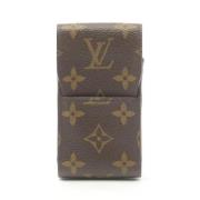 Pre-owned Canvas home-office Louis Vuitton Vintage , Brown , Dames