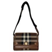 Leather shoulder-bags Burberry , Brown , Dames