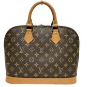 Pre-owned Canvas louis-vuitton-bags Louis Vuitton Vintage , Brown , Da...