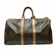 Pre-owned Canvas handbags Louis Vuitton Vintage , Brown , Unisex