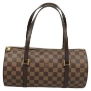 Pre-owned Canvas louis-vuitton-bags Louis Vuitton Vintage , Brown , Da...