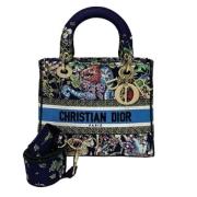 Pre-owned Canvas dior-bags Dior Vintage , Multicolor , Dames