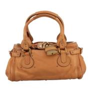 Pre-owned Leather handbags Chloé Pre-owned , Brown , Dames