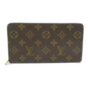 Pre-owned Canvas wallets Louis Vuitton Vintage , Brown , Dames