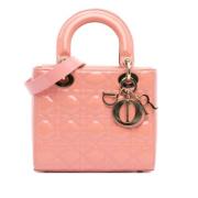 Pre-owned Leather dior-bags Dior Vintage , Pink , Dames