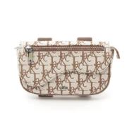 Pre-owned Canvas dior-bags Dior Vintage , Beige , Dames