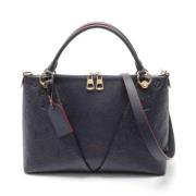 Pre-owned Leather louis-vuitton-bags Louis Vuitton Vintage , Blue , Da...