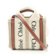 Pre-owned Canvas shoulder-bags Chloé Pre-owned , Beige , Dames