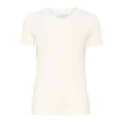 T-Shirts Kaffe , White , Dames