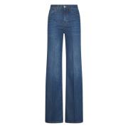 Stijlvolle Denim Jeans Collectie Dondup , Blue , Dames