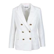 Katoenen Jas Saulina , White , Dames