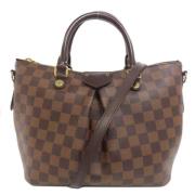 Pre-owned Canvas handbags Louis Vuitton Vintage , Brown , Dames