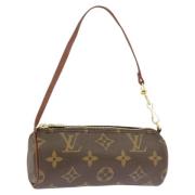 Pre-owned Canvas pouches Louis Vuitton Vintage , Brown , Dames