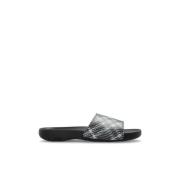 Slides Dive Burberry , Black , Heren