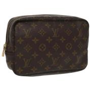 Pre-owned Canvas louis-vuitton-bags Louis Vuitton Vintage , Brown , Da...