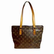 Pre-owned Canvas shoulder-bags Louis Vuitton Vintage , Brown , Dames