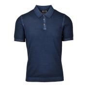 Katoenen Polo Shirt At.P.Co , Blue , Heren