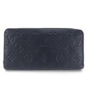 Pre-owned Leather wallets Louis Vuitton Vintage , Blue , Dames