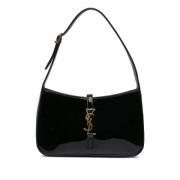 Pre-owned Leather shoulder-bags Yves Saint Laurent Vintage , Black , D...